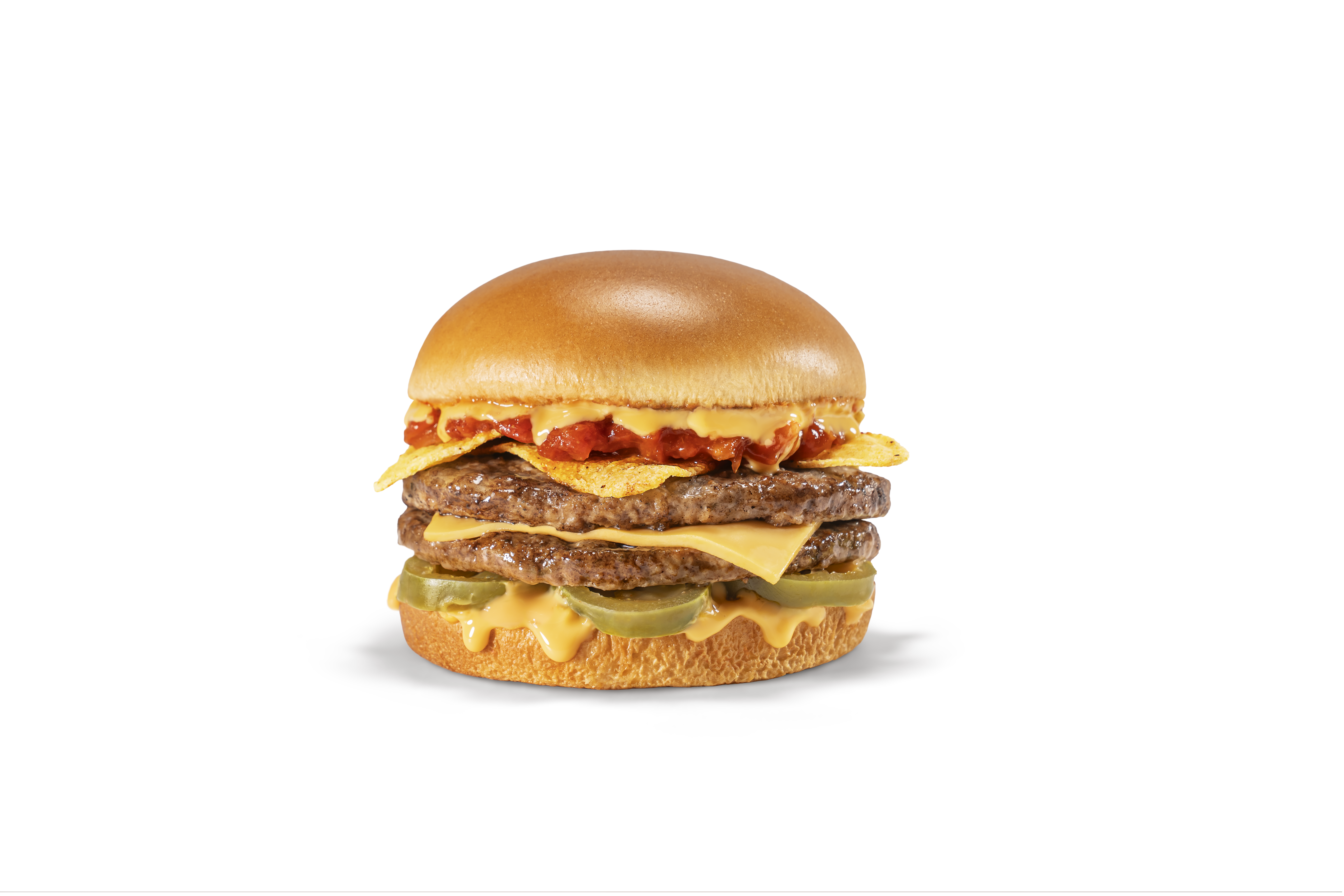 Nacho Double Cheeseburger
