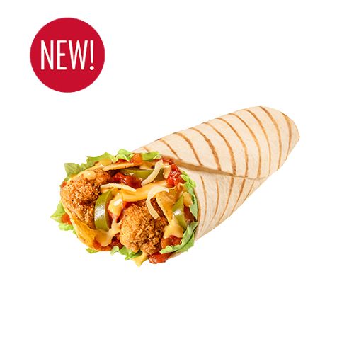 Nacho Crispy Chicken Wrap