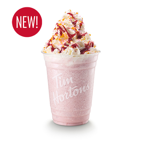 Raspberry & White Chocolate Frappé