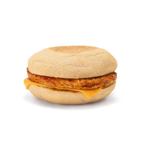 Veggie Sausage & Cheese Muffin (selected stores only)