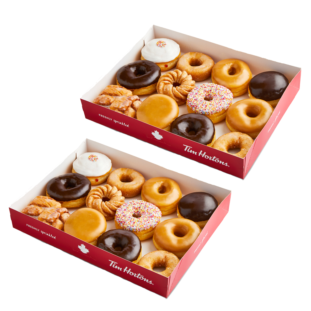 24 Box Assorted Donuts
