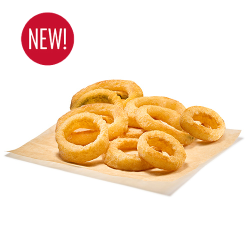 10 Crispy Onion Rings