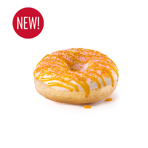 Mango & Raspberry Deluxe Donut