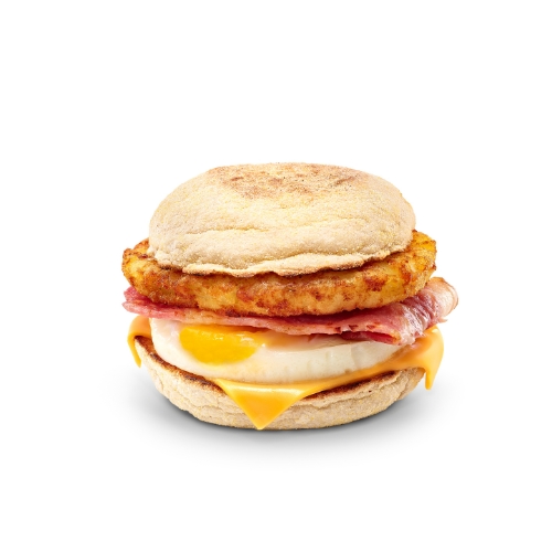 Bacon & Egg Muffin Stack