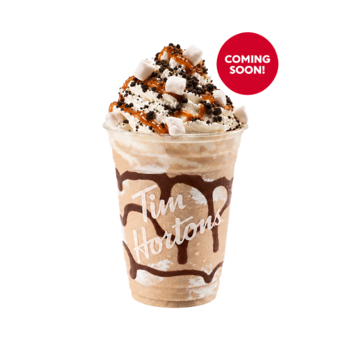 Maple Caramel S'mores Frappé