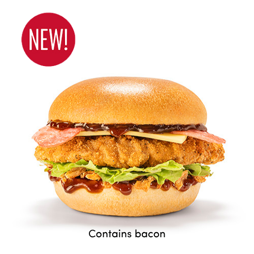 Maple BBQ Chicken & Bacon Sandwich