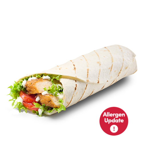 VLT Meatless Chicken Wrap