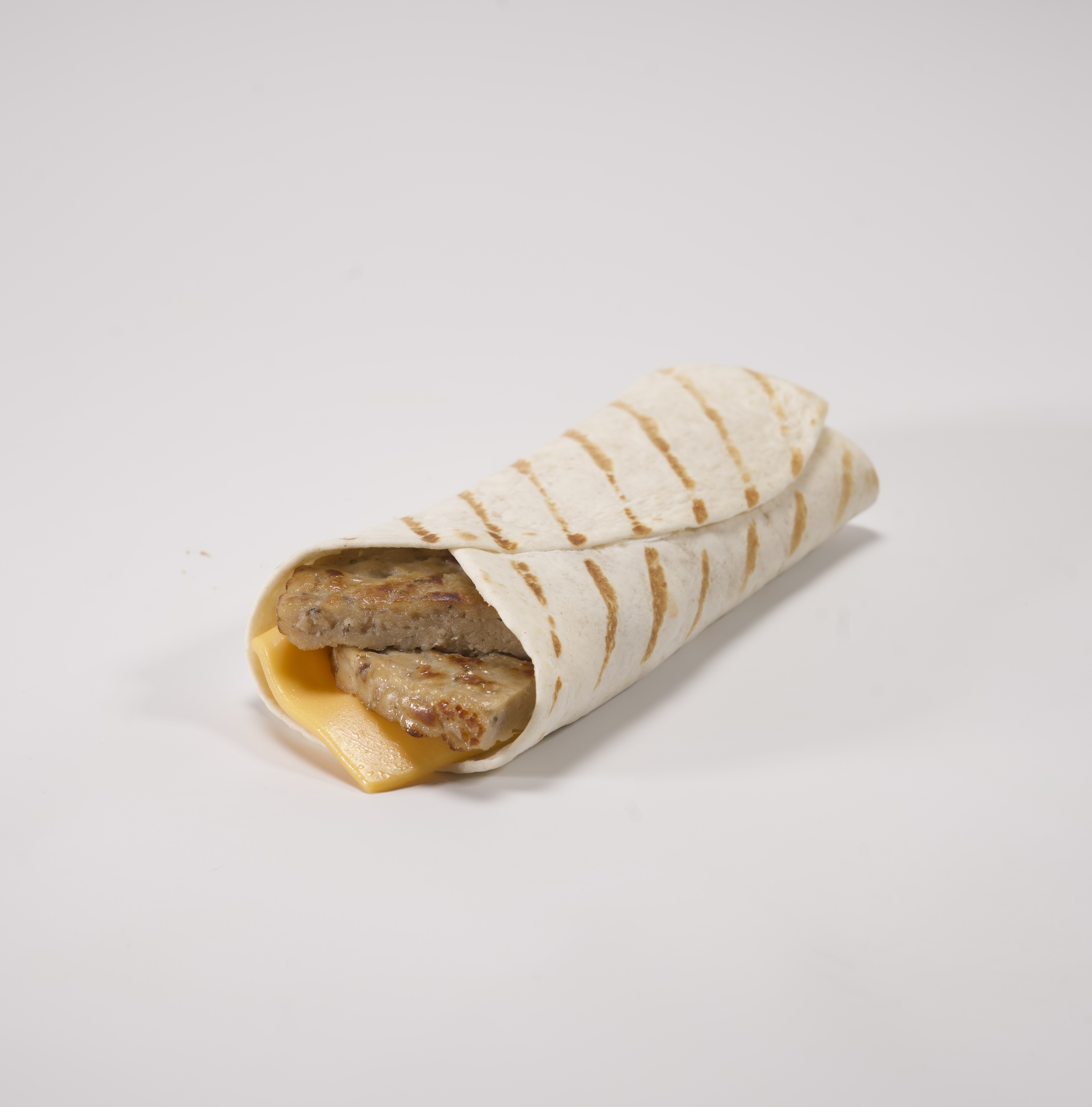 Sausage & Cheese Breakfast Snack Wrap