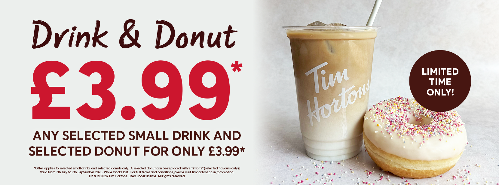 C4 - Drink & Donut Promo