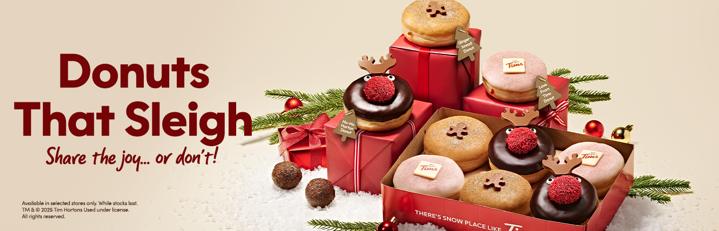 C6 Festive Range Donuts